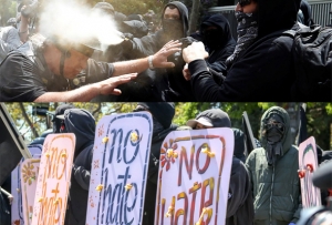Antifa, violent or peaceful