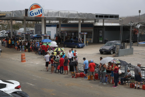Gas shortage in Puerto Rico