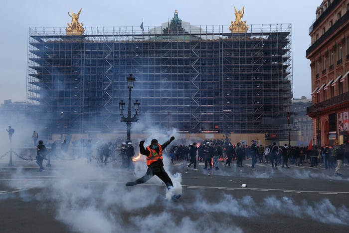 World, Europe, France, Protests, Emmanuel Macron