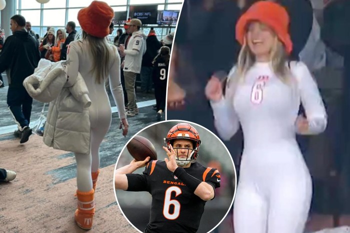 Jake Browning's girlfriend, Stephanie Niles, embraces 'insane' Bengals ride  as outfit goes viral