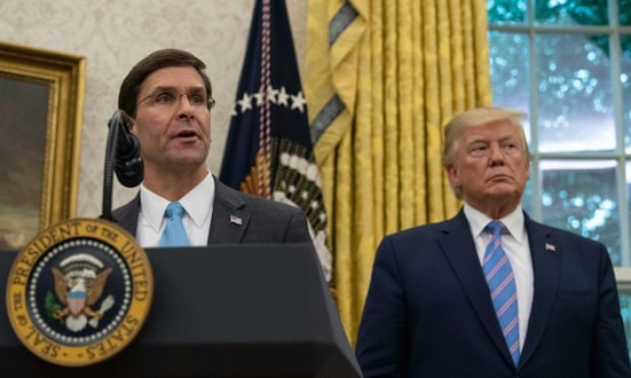 foreign policy, Donald Trump, Mark Esper, Middle East