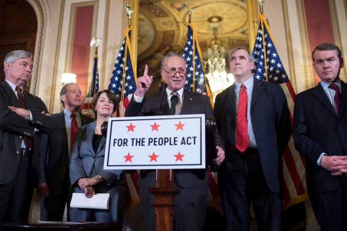 US Senate, Democrats, politics, For The People Act