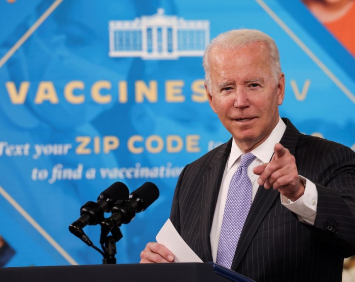 coronavirus, vaccine mandates, states, Joe Biden