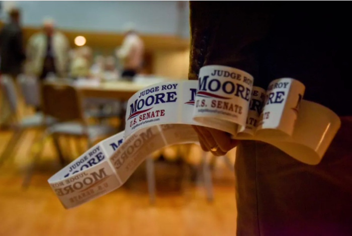 Elections, Alabama, Roy Moore