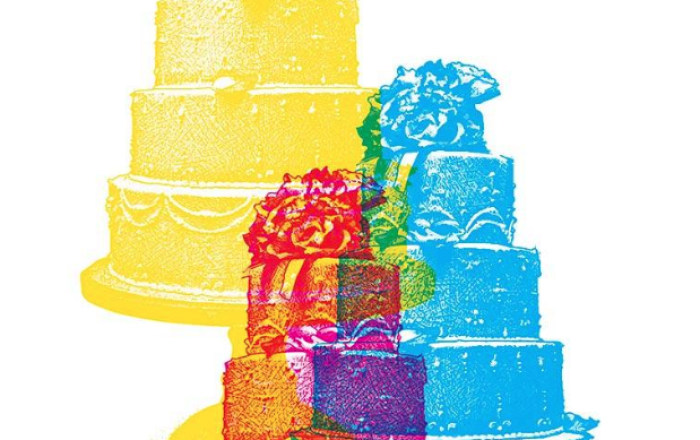 wedding cake case