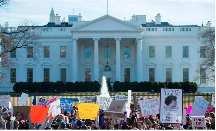 White House, protests