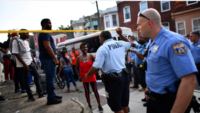 police and community, Philadelphia