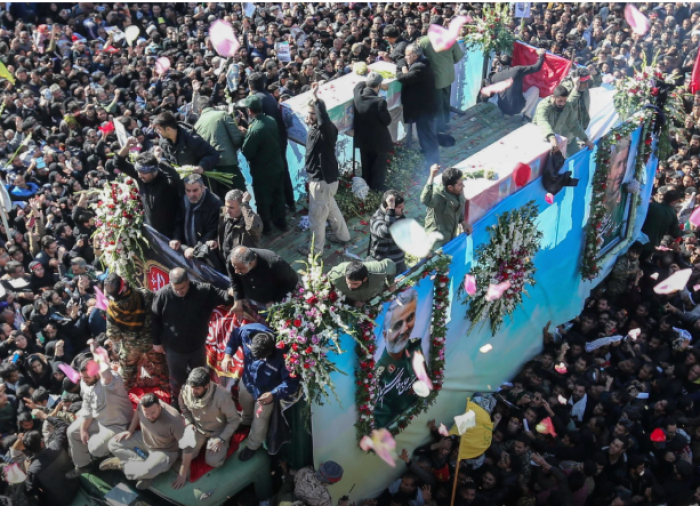 Middle East, Iran, stampede, Qassem Soleimani, funeral