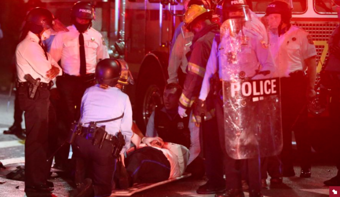 Violence in America, Race & Racism, police shooting, Philadelphia, White House