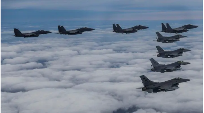 World, Asia, South Korea, China, Russia, F-15 Fighter Jets