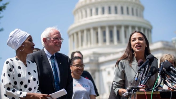 elections, The Squad, Bernie Sanders, endorsement