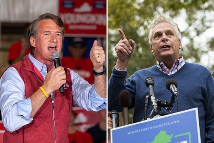 elections, Virginia, Terry McAuliffe, Glenn Youngkin