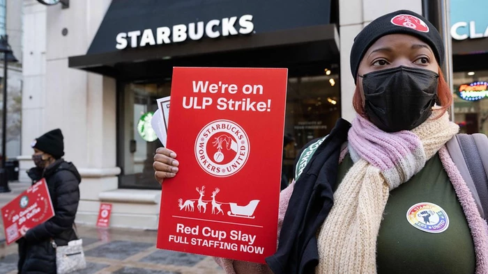 Economy and Jobs, Strike, Starbucks