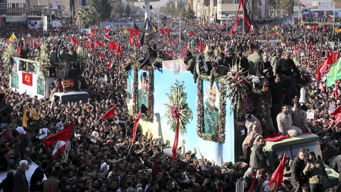 Middle East, Iran, stampede, Qassem Soleimani, funeral
